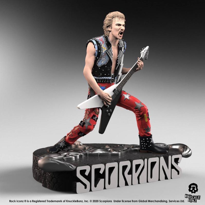 Scorpions Rock Iconz Statue Rudolf Schenker Limited Edition 22 cm 2