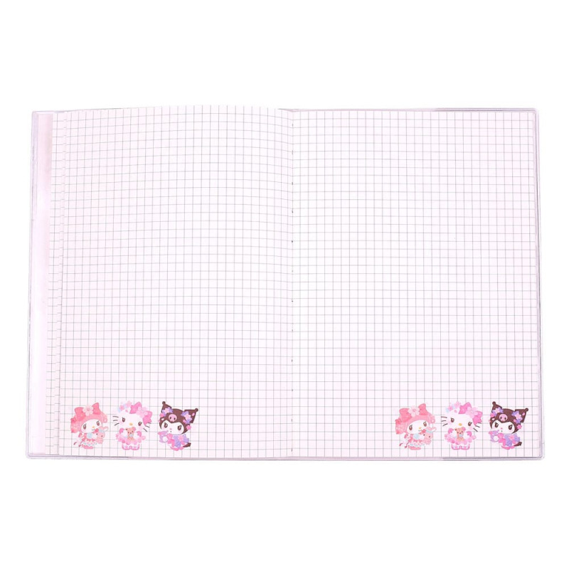 Sanrio Notebook Hello Kitty & Friends Sakura Series Holographic Checkered 2