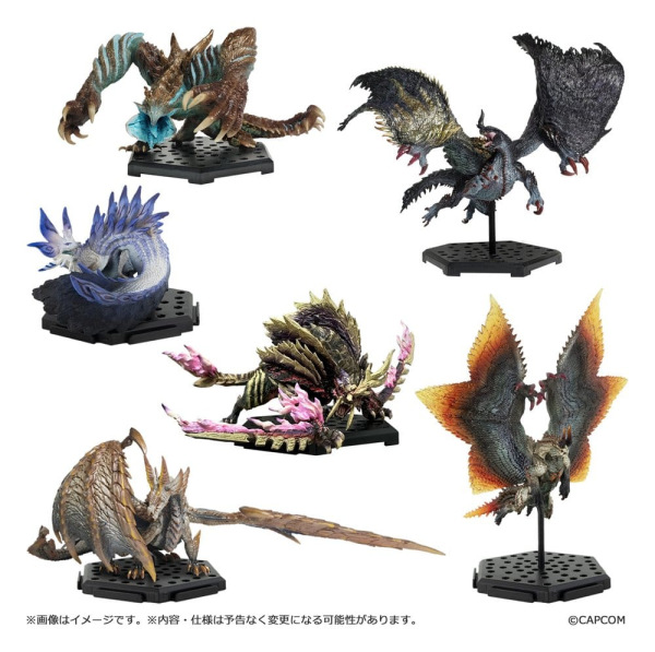 Monster Hunter Capcom Figure Builder Standard Model Plus Mini Figures Blind Box Assortment (6) 1