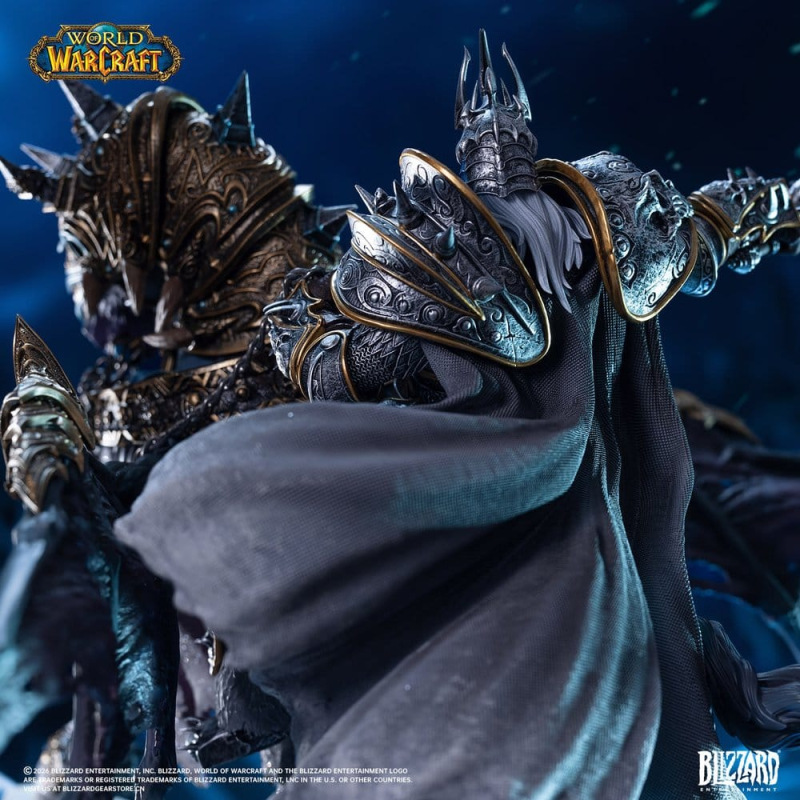 Warcraft Statue The Lich King & Invincible 36 cm 3