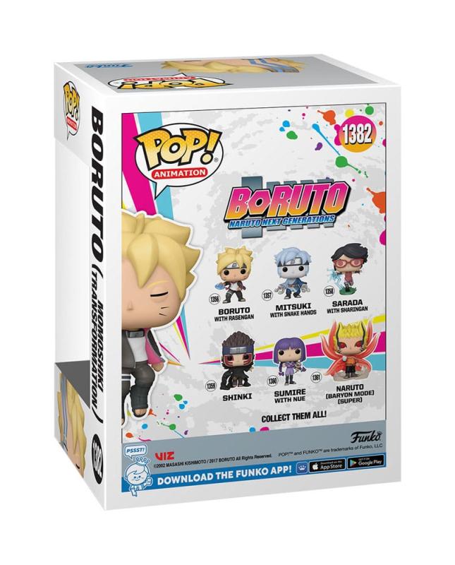 Boruto POP! Animation Vinyl Figure Boruto (Momo Transf) Chase (Glow in the Dark) 9 cm Assortment (6) 3