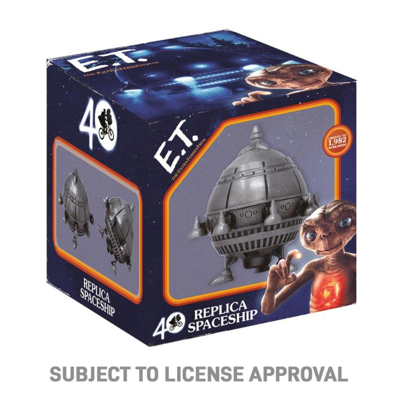 E.T Scaled Replica 40th Anniversary Spaceship Limited Edition 9 cm