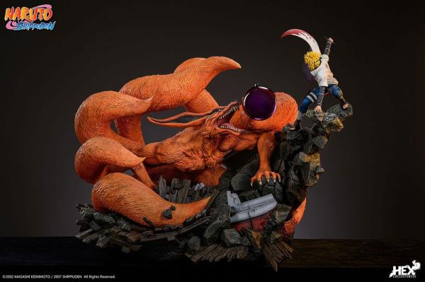 Naruto Shippuden Statue 1/8 Battle of Destiny Namikaze Minato vs Kurama 59 cm