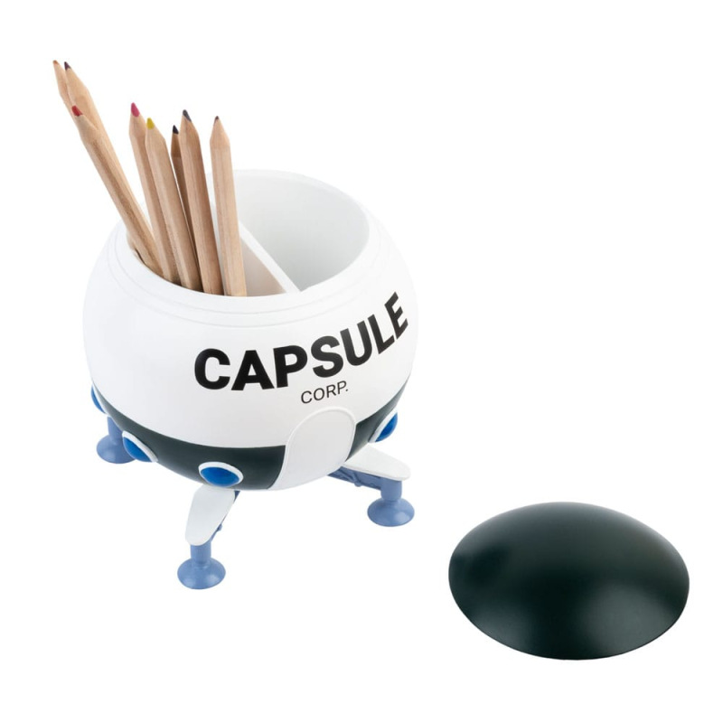 Dragon Ball Z Pencil Holder Spaceship Capsule Corp 1