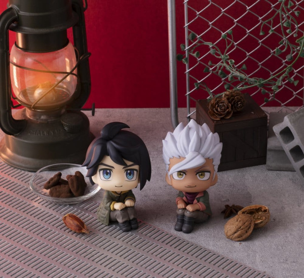 Mobile Suit Gundam Iron-Blooded Orphans Look Up PVC Statues Mikazuki Augus & Orga Itsuka 11 cm (with