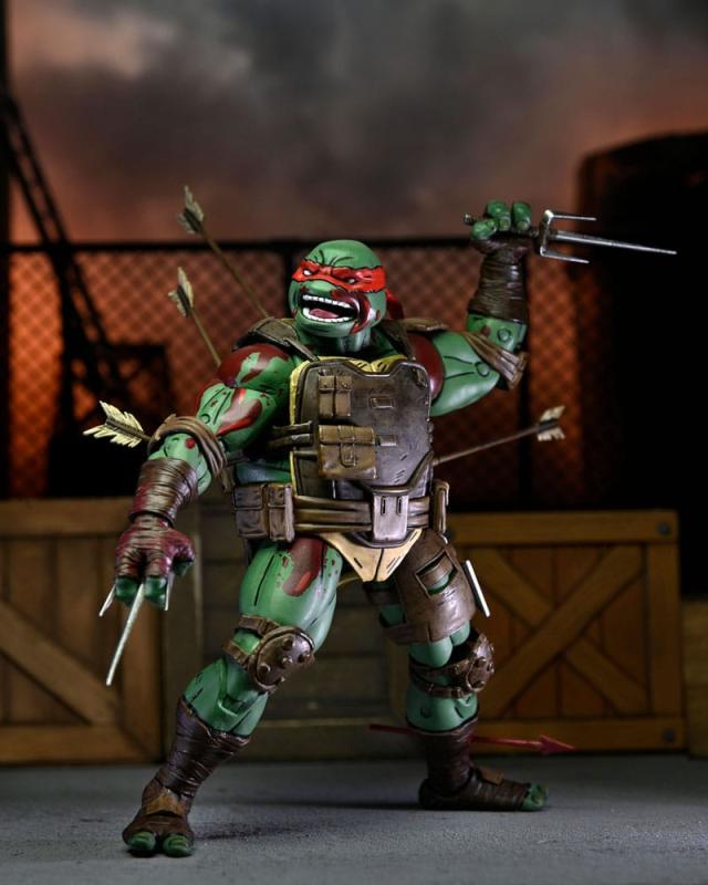 Teenage Mutant Ninja Turtles The Last Ronin Action Figure Ultimate First to Fall Raphael 18 cm