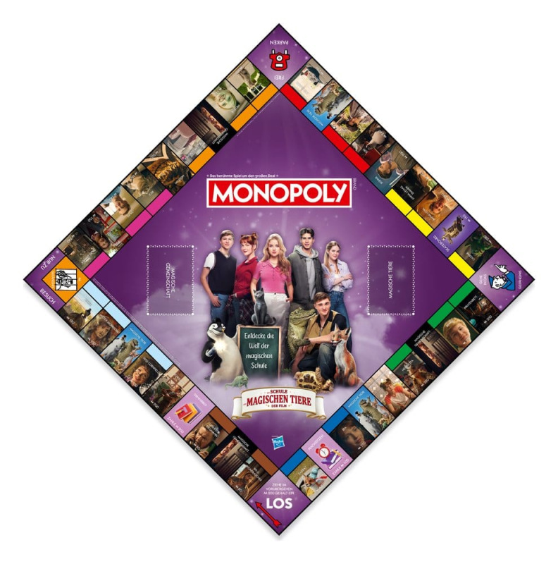 Monopoly Board Game School of Magical Animals *German Version* 3