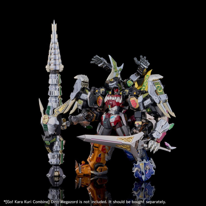 Power Rangers Go! Kara Kuri Combine Action Figure Dragonzord 21 cm 8
