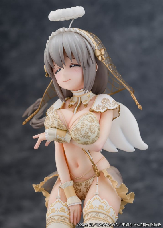 Uzaki-chan Wants to Hang Out! PVC Statue 1/7 Tsuki Uzaki Angel Ver. 19 cm 3