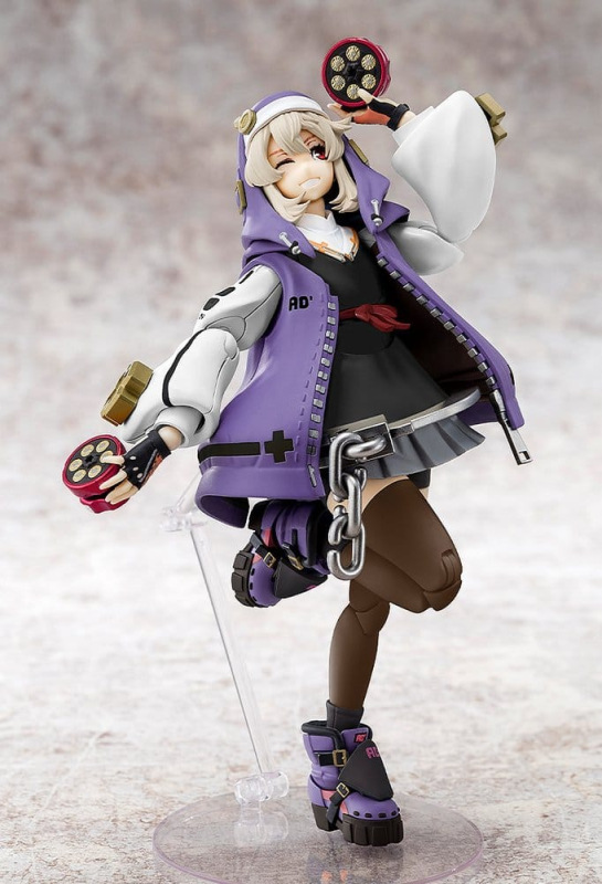 Guilty Gear Strive Plastic Model Kit Bridget Articulated Purple Color Ver. 14 cm 2