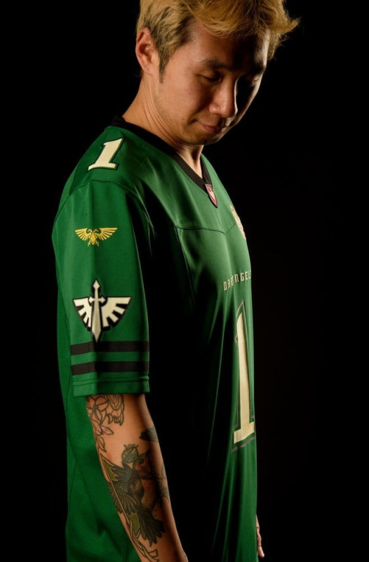 Warhammer 40,000 Sports Jersey Shirt Dark Angels - M 3