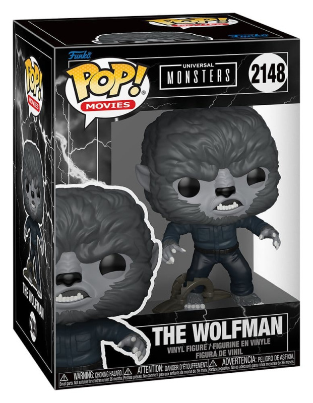 The Wolfman POP! Movies Vinyl Figure Wolfman w/Trap 9 cm 1