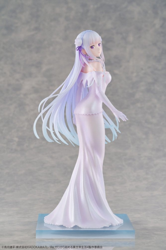 Re:ZERO -Starting Life in Another World- PVC Figure 1/7 Emilia Wedding dress Ver. 24 cm 1