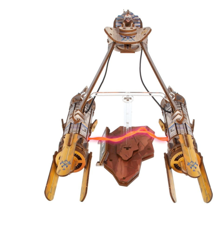 Star Wars 3D Wooden Puzzle Anakin Skywalker's Podracer 9