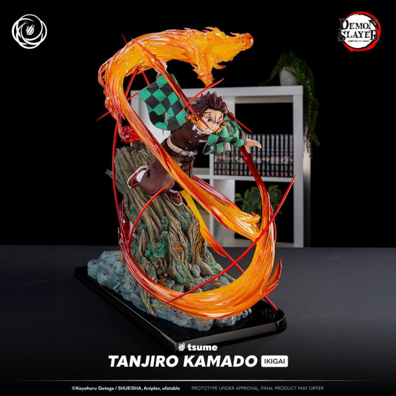 Demon Slayer IKIGAI Figure 1/6 Tanjiro Kamado 44 cm 3