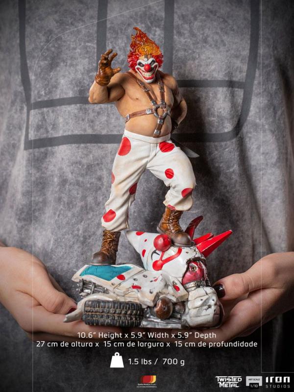 Twisted Metal: Sweet Tooth 1/10 Art Scale Statue - Iron Studios