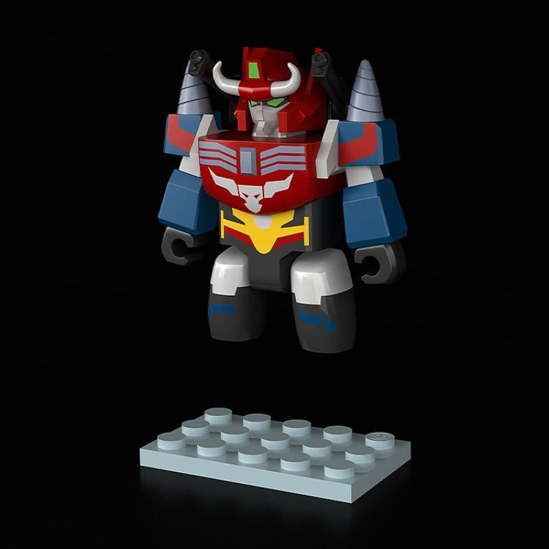 The Brave Fighter of Legend Da-Garn Brickroid Action Figure Land Bison 5 cm 3