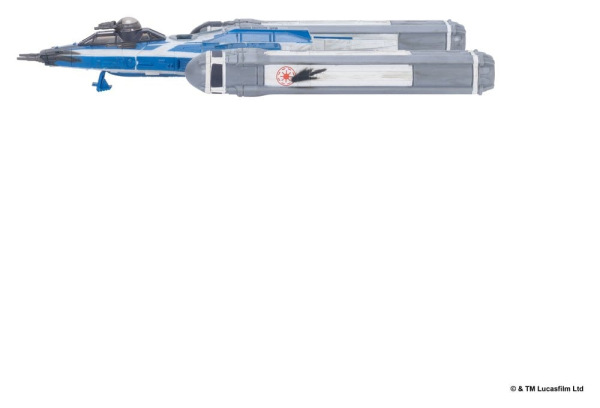 Star Wars Medium Vehicle & Figure set BTL-B Y-wing & Ahsoka & R7-A7 4