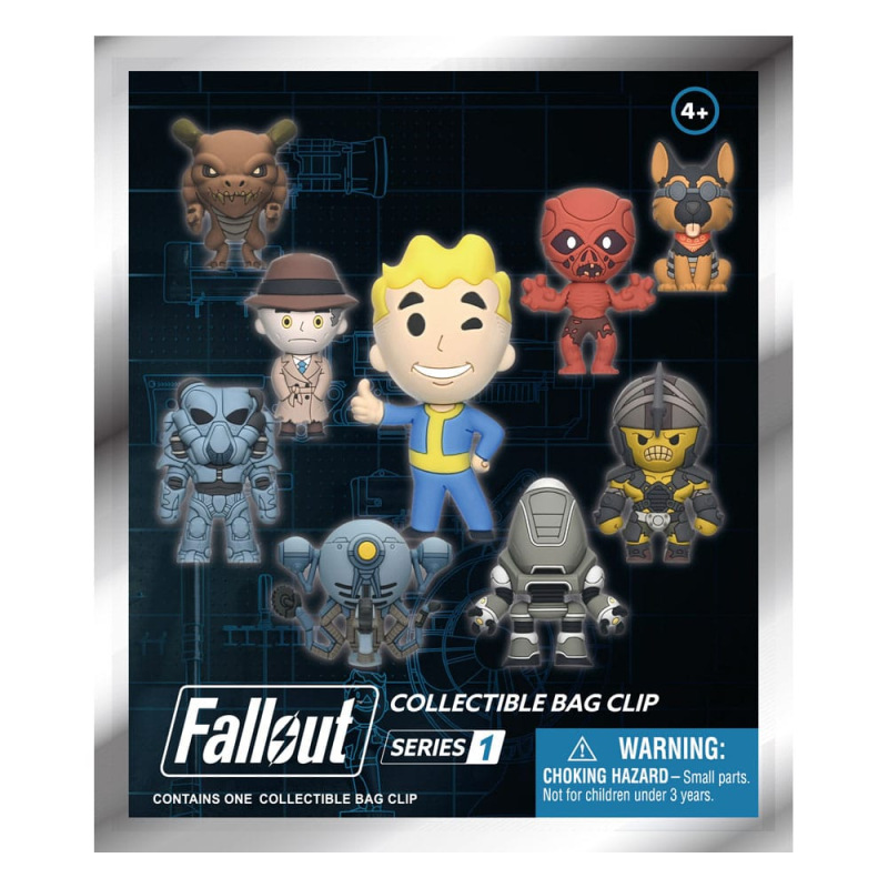 Fallout 3D Foam Bag Clips Series 1 Display (24) 1