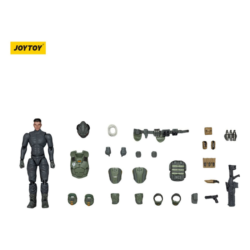 APOC Series Dark Source Action Figur Bedrock Standard Combat Mecha Pilot 8 cm 3