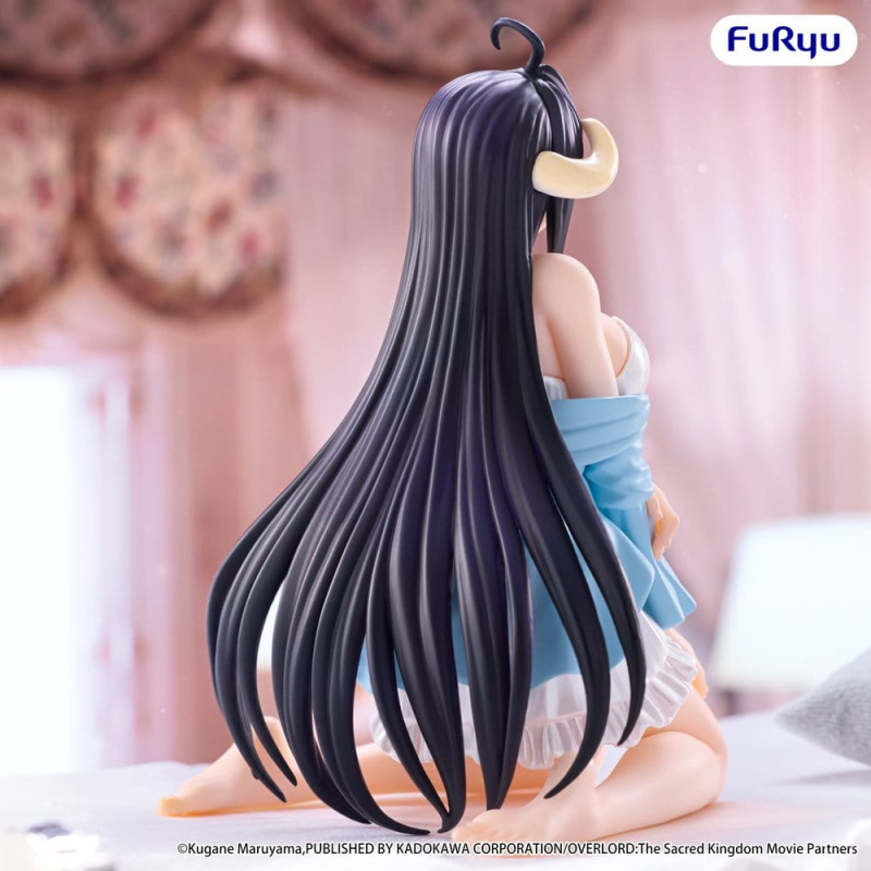 Overlord Noodle Stopper PVC Figure Albedo Loungewear Pearl White Ver. 12 cm 3