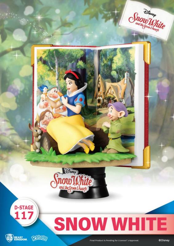 Disney Book Series: Snow White 13 cm D-Stage PVC Diorama - Beast Kingdom Toys