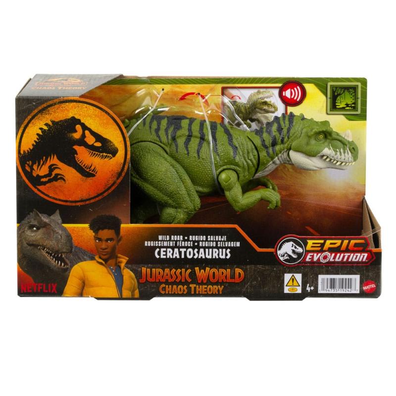 Jurassic World Epic Evolution Action Figure Wild Roar Ceratosaurus