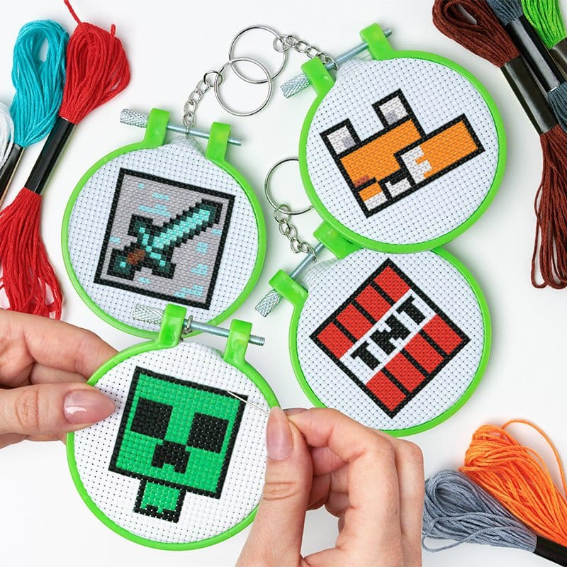 Minecraft DIY-Keychains 1