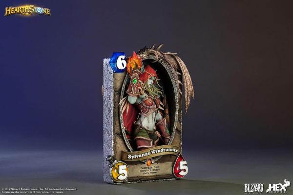 Hearthstone 3D Art Frame Statue Sylvanas Windrunner 31 cm