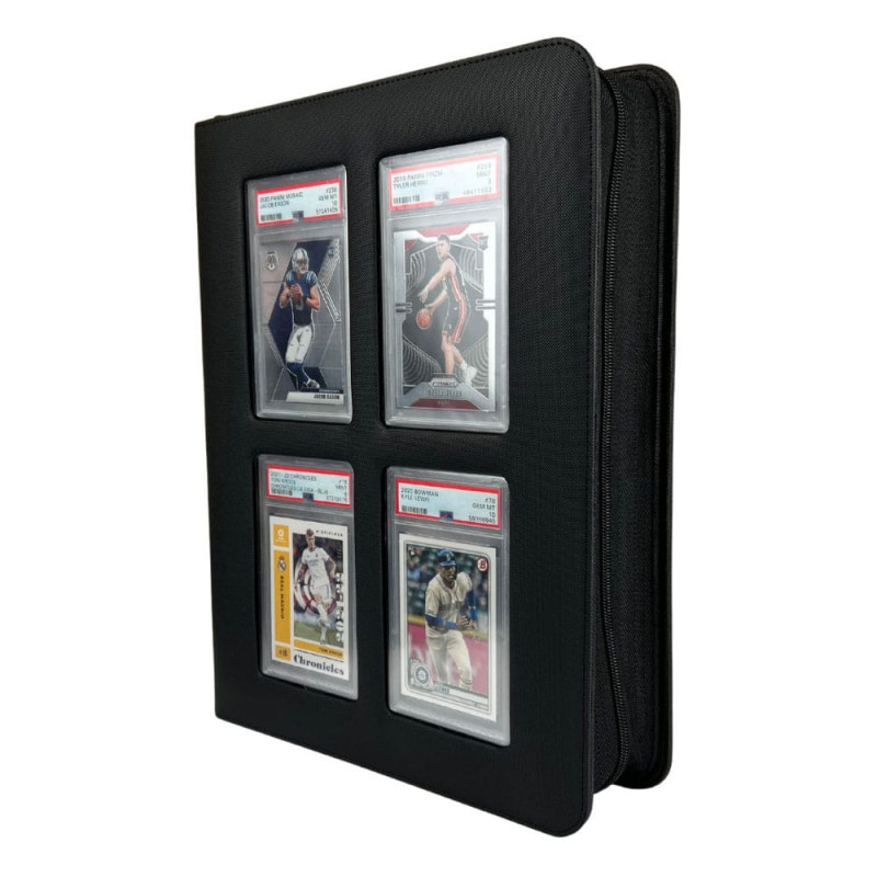 Evoretro Premium Card Slab Binder with Window Black 4