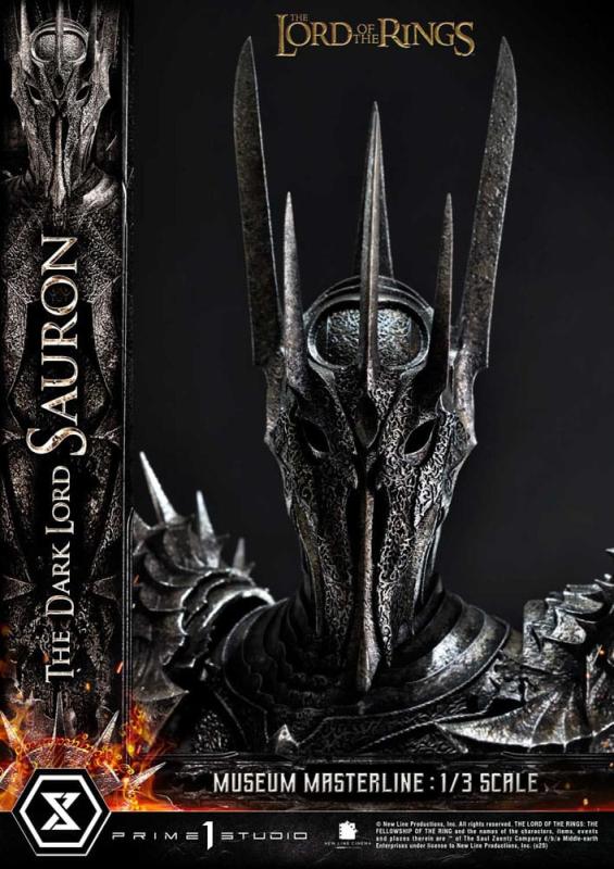 Lord of the Rings Museum Masterline Series Statue 1/3 The Dark Lord Sauron 117 cm 10