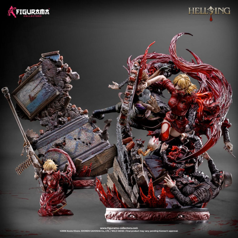 Hellsing Ultimate Elite Exclusive Statue 1/5 Seras Victoria 67 cm 2