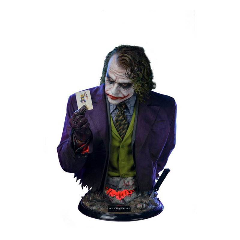 The Dark Knight Life-Size Bust Joker 82 cm
