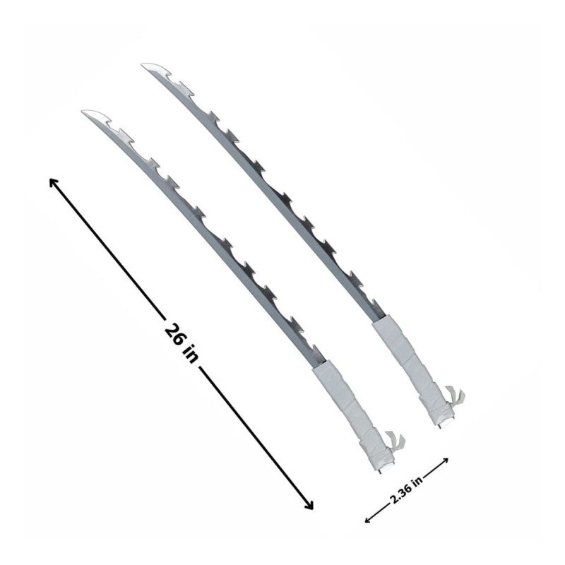 Demon Slayer: Kimetsu no Yaiba Replica Inosuke´s Dual Sword Set 4