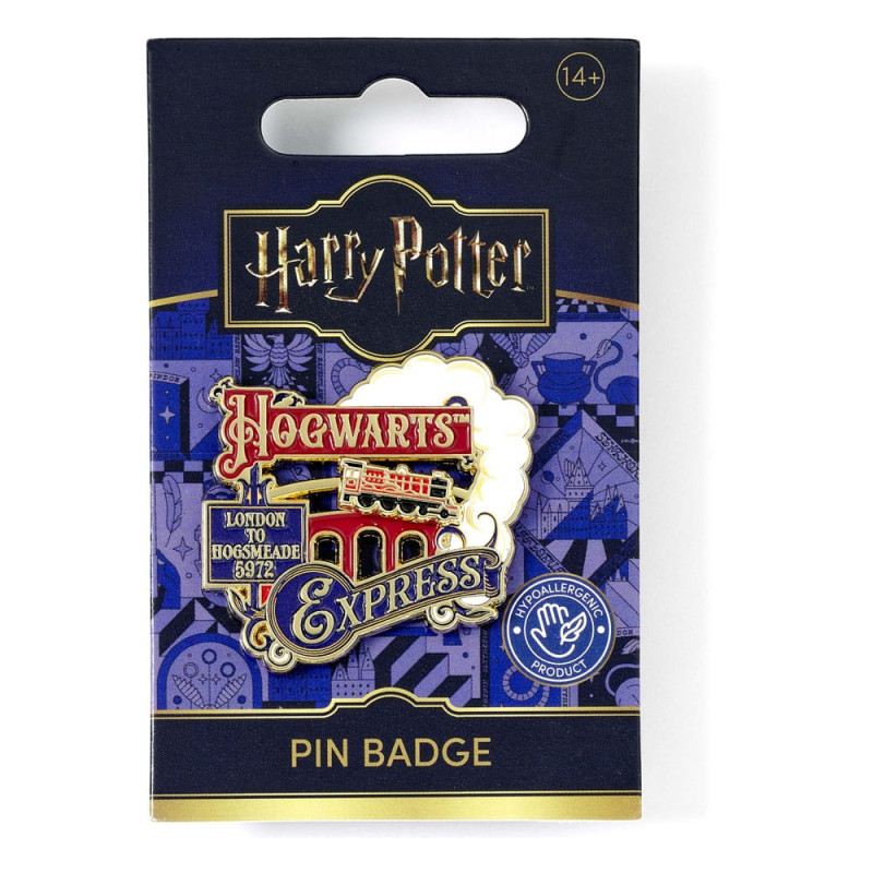 Harry Potter Pin Badge Hogwarts Express (Golden Tone) 1