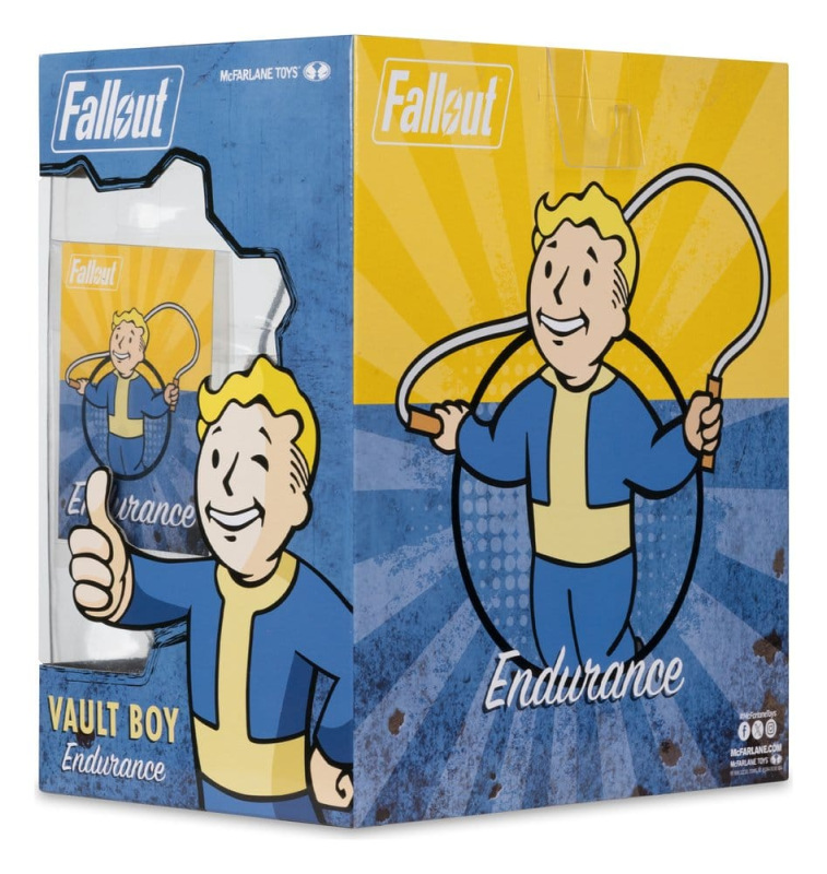 Fallout Mini Figure Vault Boy: Endurance 13 cm 8
