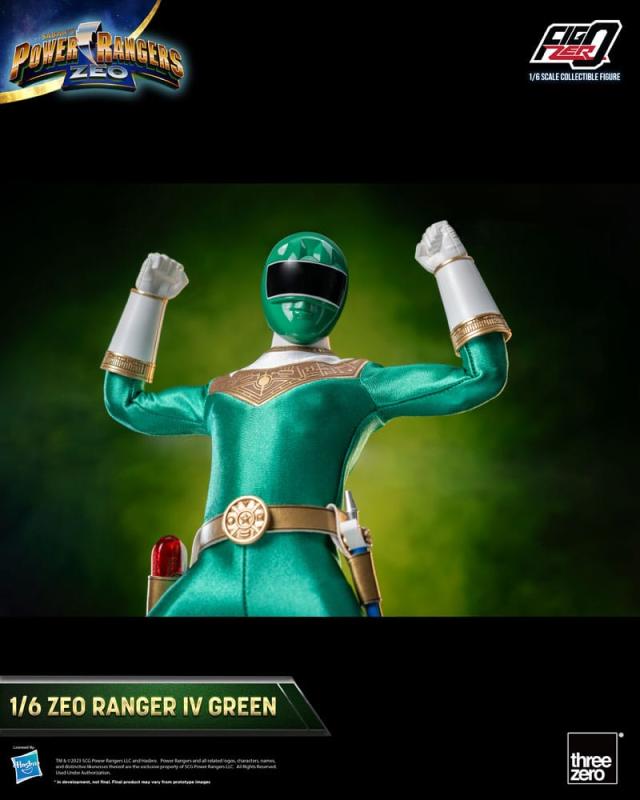 Power Rangers Zeo FigZero Action Figure 1/6 Ranger IV Green 30 cm 2