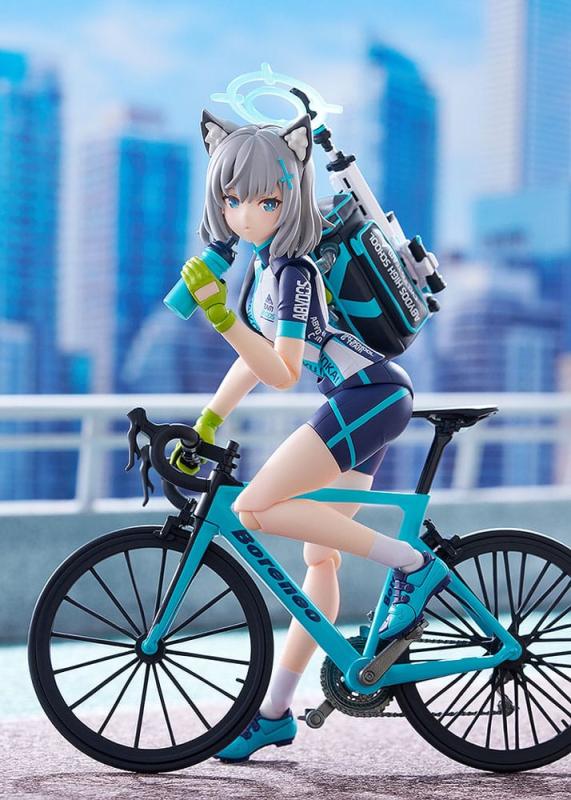 Blue Archive Figma Action Figure Shiroko Sunaookami Cycling DX Edition 15 cm 1