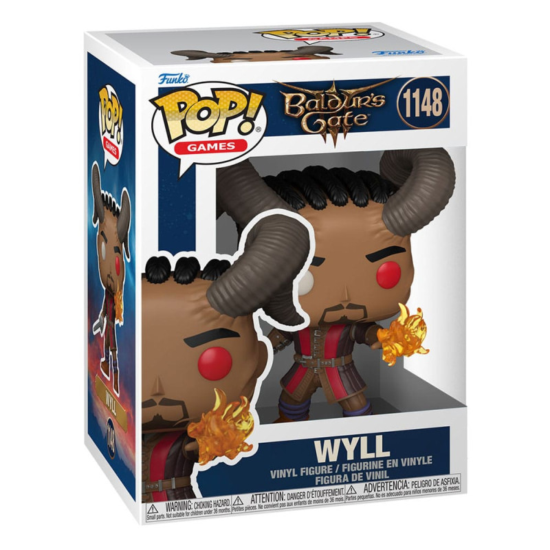 Baldur's Gate 3 POP! Games Vinyl Figure Wyll 9 cm 1