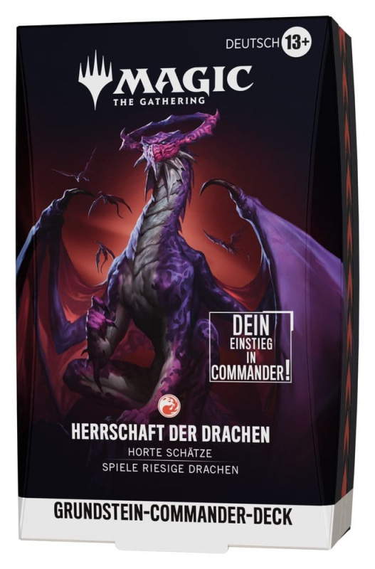 Magic the Gathering Foundations Commander Decks Case (5) german 4