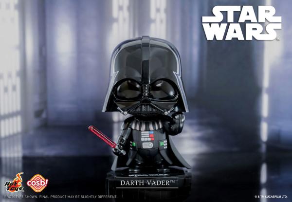 Star Wars: Darth Vader 8 cm Cosbi Mini Figure - Hot Toys