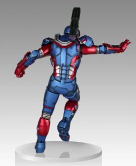 Iron Man 3: Iron Patriot - Statue 1/4 - Gentle Gaint
