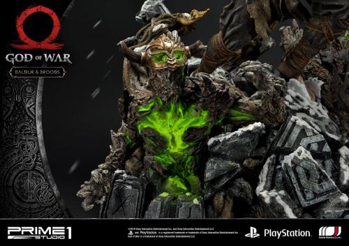 God of War (2018): Baldur & Broods - Statue 62 cm - Prime 1 Studio