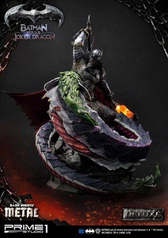 Dark Nights: Metal Statue Batman Versus Joker Dragon Deluxe Ver.  - Statue 87 cm - Prime 1
