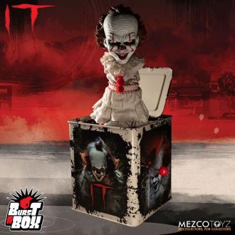 Stephen King's It 2017: Pennywise - Burst-A-Box Music Box 36 cm - Mezco