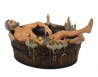 The Witcher 3: Wild Hunt Geralt in the Bath - Statue 9 cm - Dark Horse