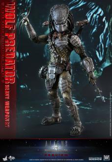 Alien vs. Predator Requiem Action Figure 1/6 Wolf Predator (Heavy Weaponry) 35 cm