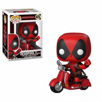 Deadpool POP! Rides Vinyl Figure Deadpool & Scooter 9 cm - Funko