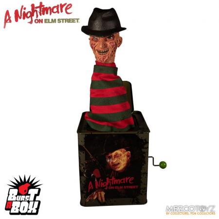 Nightmare On Elm Street: Freddy Krueger - Burst-A-Box Music Box 36 cm - Mezco