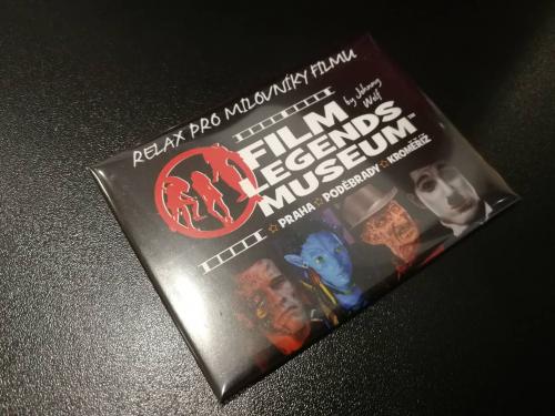 FILM LEGENDS MUSEUM STANDARTNÍ MAGNETKA A